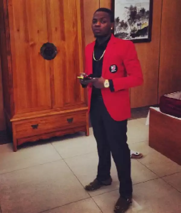 Who Rocked The Red Suit Best? Olamide, Davido Or Wizkid [See Photos]